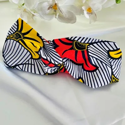 Bandeau cheveux fleurs de mariage saumon