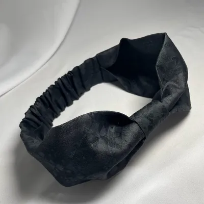 bandeau cheveux noir