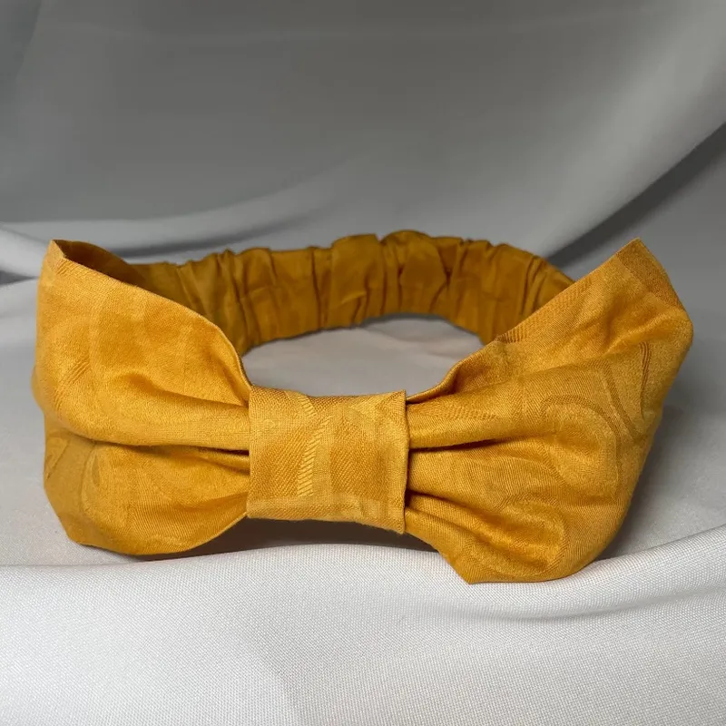 bandeau cheveux or