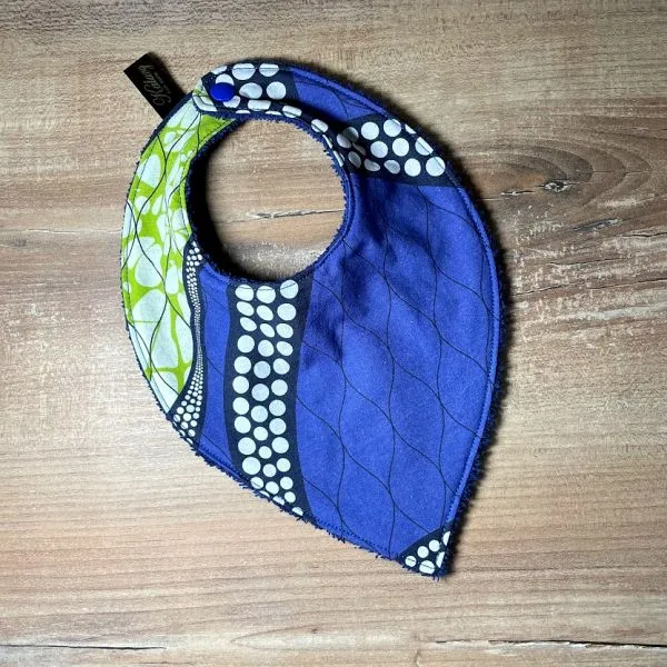 BAVOIRS VERT ET BLEU KALAVY
