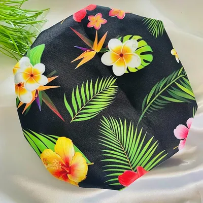 BONNET DE DOUCHE HIBISCUS DOS