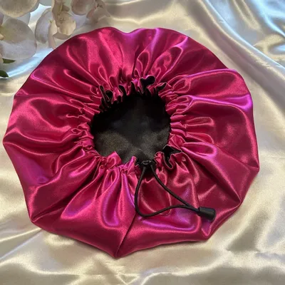 bonnet de nuit bicolore