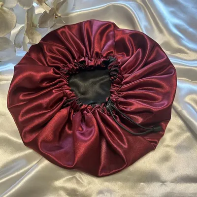 bonnet de nuit bicolore
