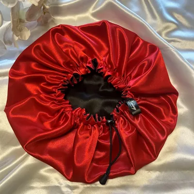 bonnet de nuit bicolore