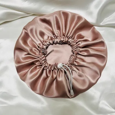 Bonnet de nuit en soie