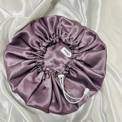 Bonnet de nuit en soie de murier 