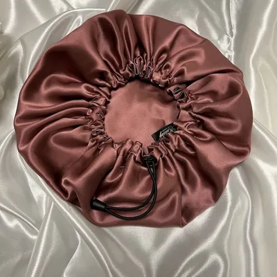 Bonnet de nuit en soie de murier 