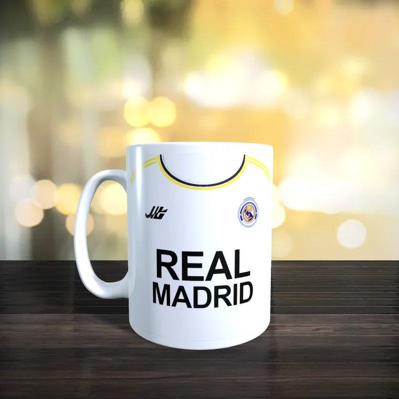 Mug foot real madrid