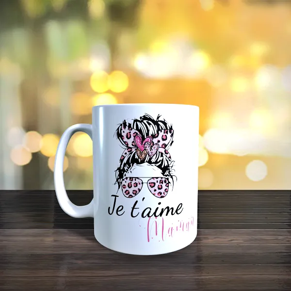 mug je t'aime maman