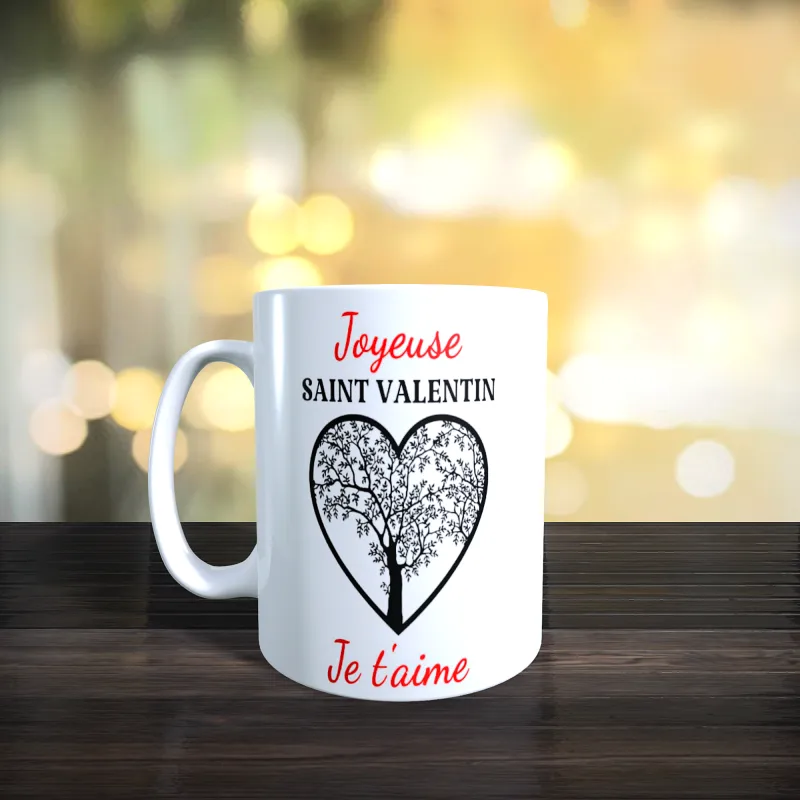 Mug joyeuse saint valentin