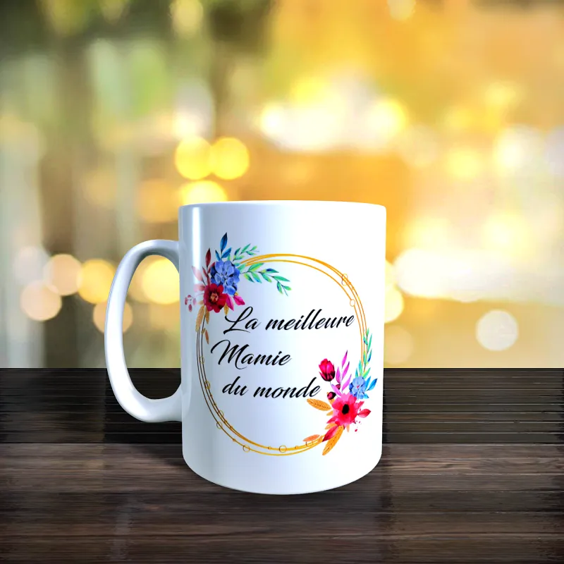 Mug la meilleure mamie du monde