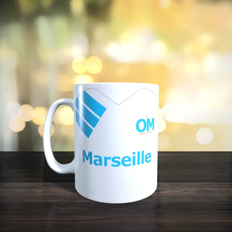 Mug maillot OM 30 ans anniversaire