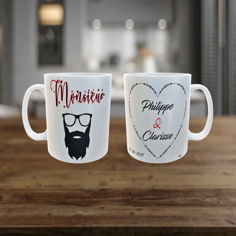 Mug Monsieur barbe