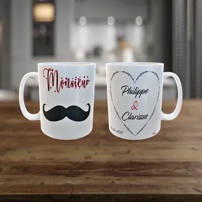 Mug Monsieur Moustache