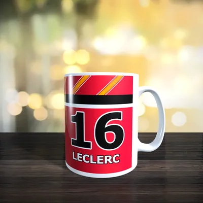 mug pilote formule 1 leclerc 2