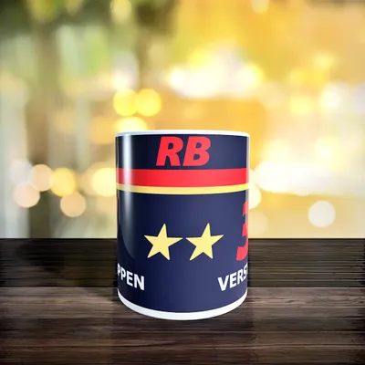 Mug pilote formule 1 verstappen 2