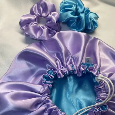 Pack Cové bonnet en satin et scrunchie assorti