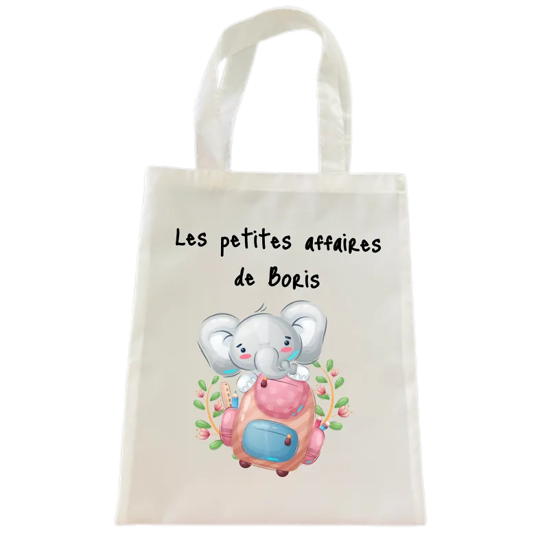 sac fourre tout éléphant