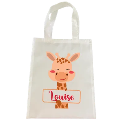 sac fourre tout girafe