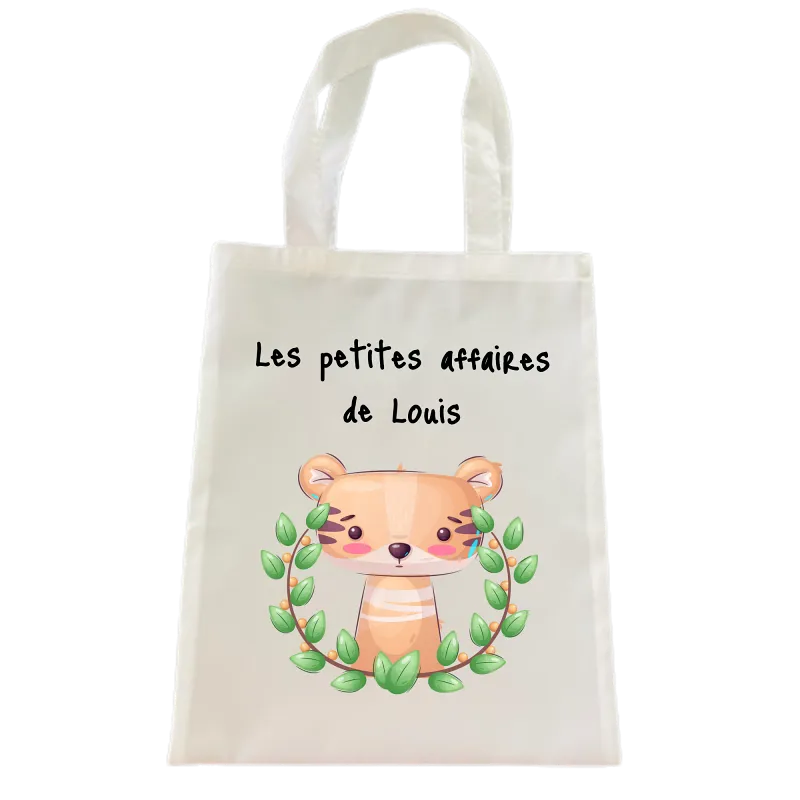 sac fourre tout tigre