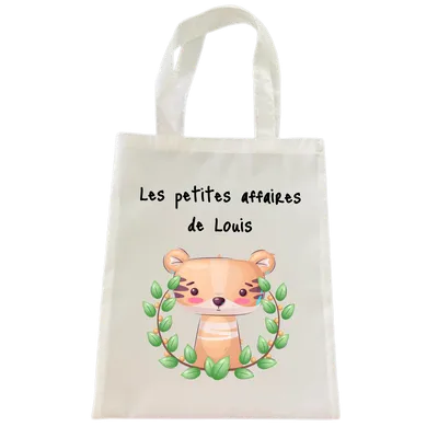 sac fourre tout tigre