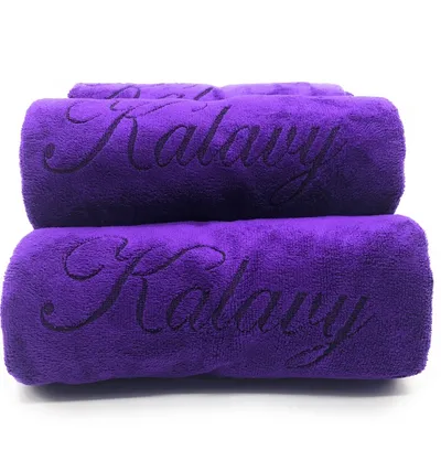 serviette violet kalavy 2