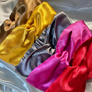 bandeaux cheveux satin kalavy