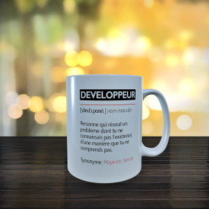 mug humour développeur 