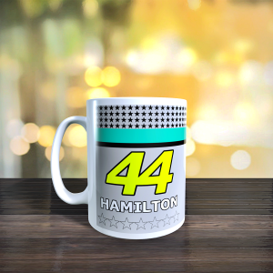 Mug pilote formule 1 Hamilton 1