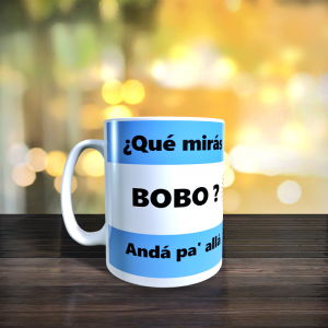 mug que miras bobo