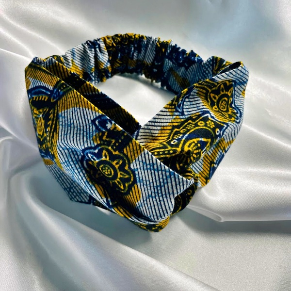 bandeau cheveux en wax