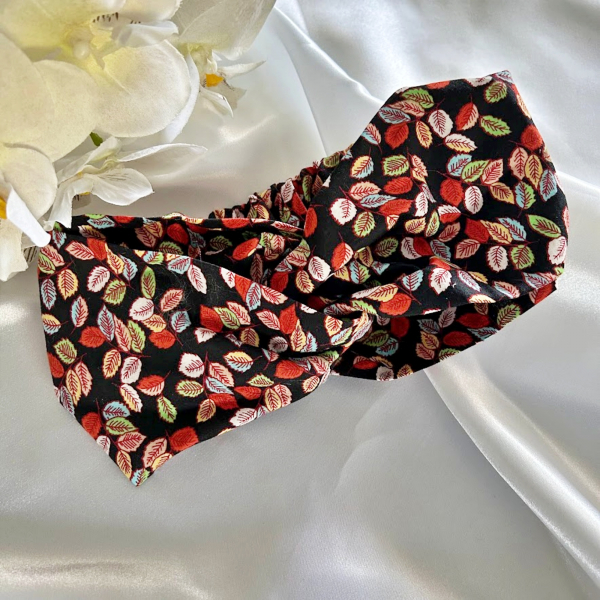 bandeau feuille multicolore