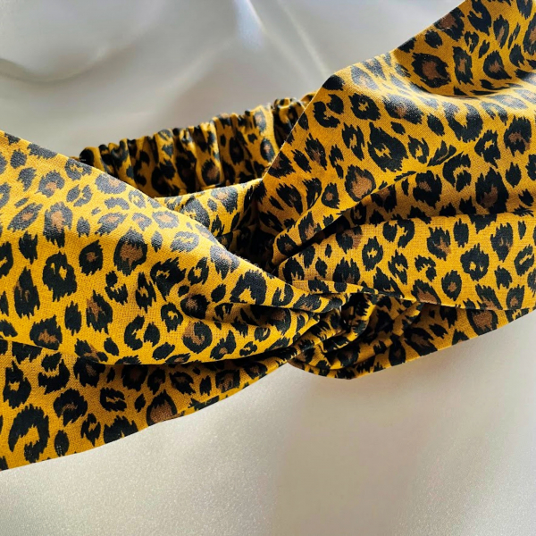 bandeau headband léopard 