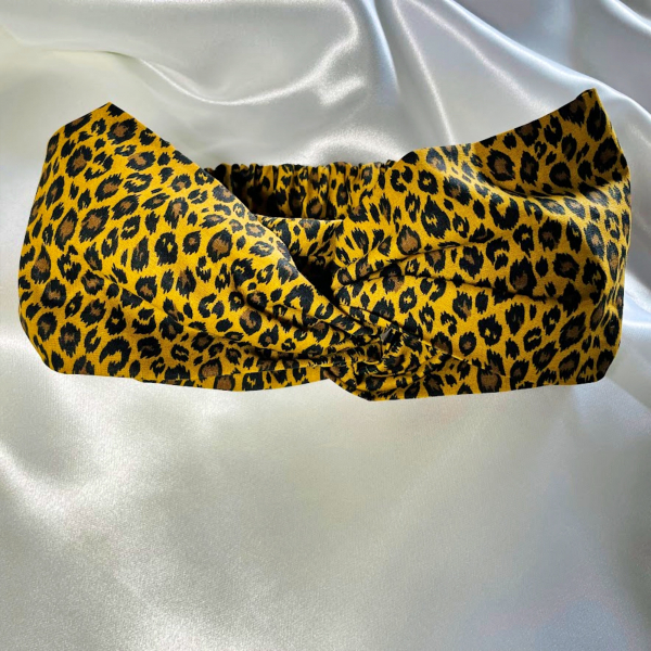 bandeau headband léopard 