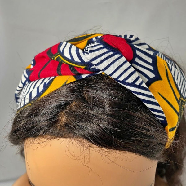 Bandeau wax fleurs de mariage