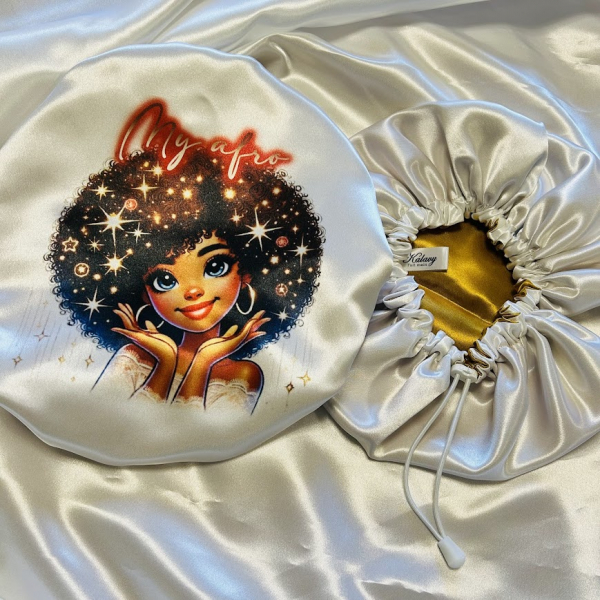 bonnet de nuit enfant My afro