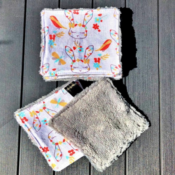 lingettes lavables lapin kalavy