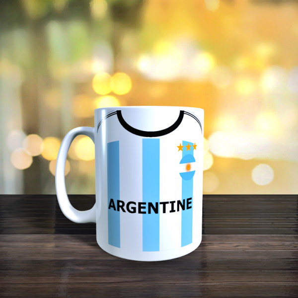 mug argentine champion du monde 