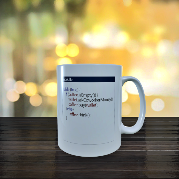 MUG développeur café