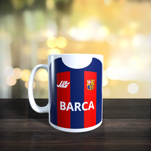 Mug foot barca barcelone