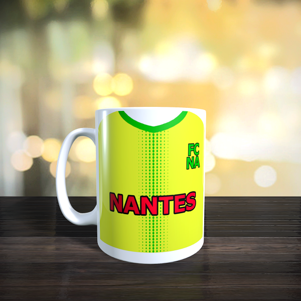 mug maillot de foot fc nantes