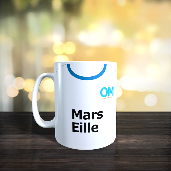 mug maillot foot om marseille