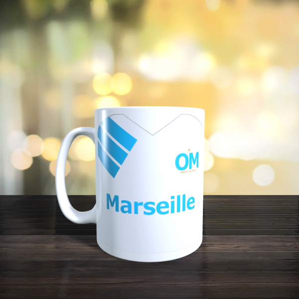 Mug maillot OM 30 ans anniversaire 