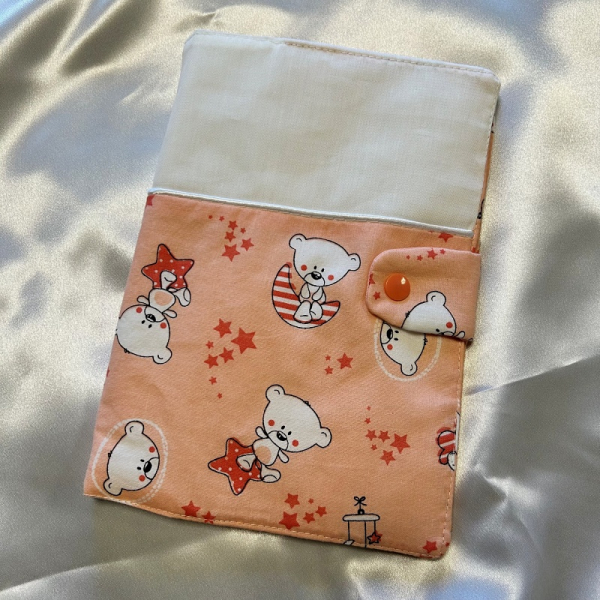 protège carnet de santé petit ourson