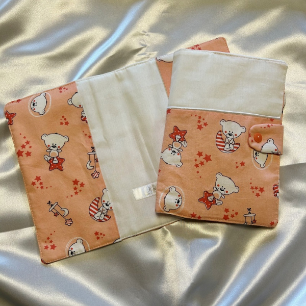 protège carnet de santé petit ourson