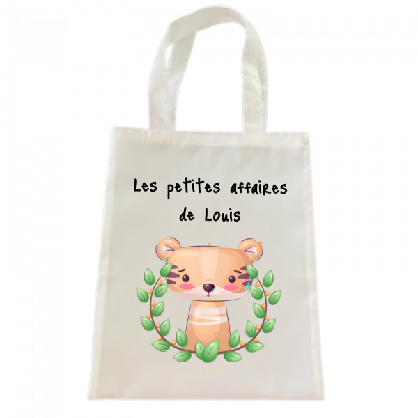 sac fourre tout tigre