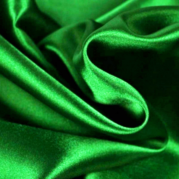 satin vert bouteille